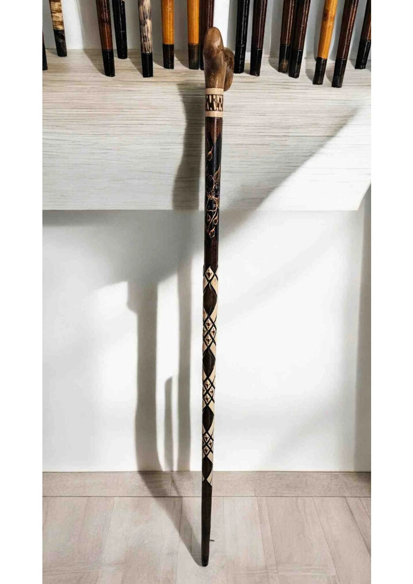 Baston Devrek-Canne de marche en bois