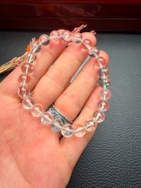 Bracelet Cristal de Quartz – Sphères Naturelles