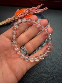 Bracelet Cristal de Quartz – Sphères Naturelles