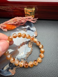 Bracelet Citrine Naturelle – Perles 8 mm